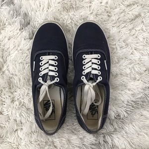 Navy Blue Vans